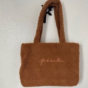 PINK Victoria’s Secret Sherpa Tote Bag